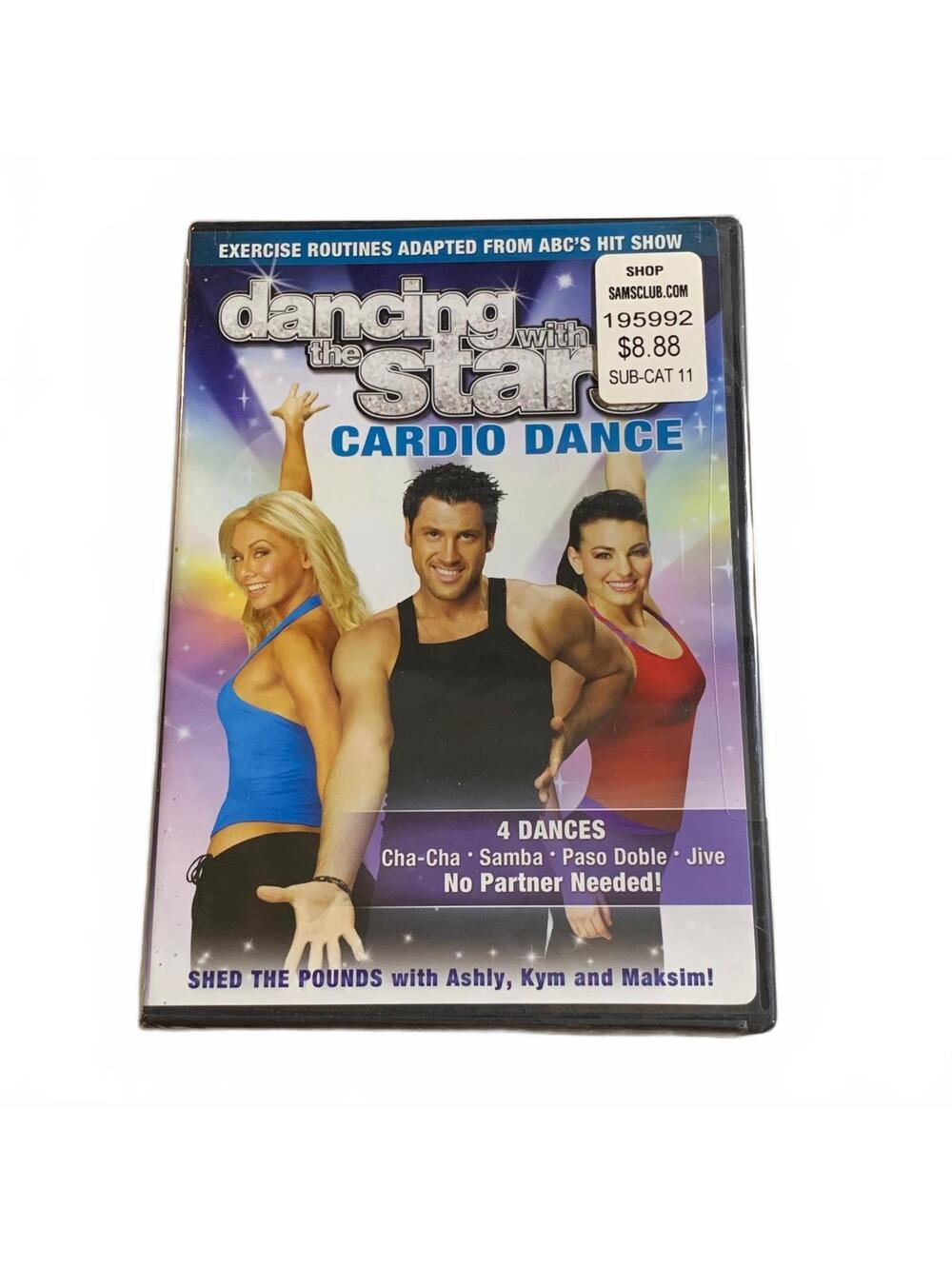 Dancing With The Stars Cardio Dance Workout DVD 2007 Full Screen NEW